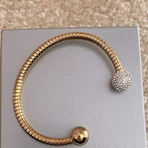 Pandora- gold open bracelet